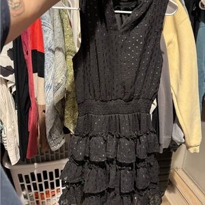 Elegant Black Sleeveless Dress